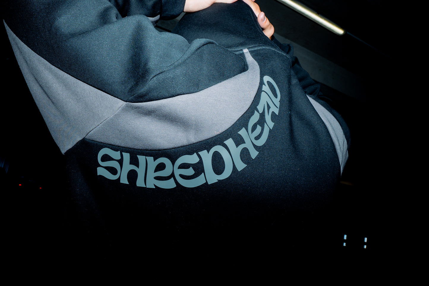 Split Hoodie - Black